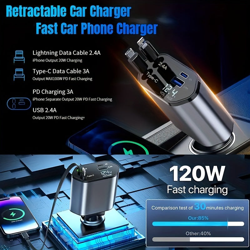4 in 1  Car Charger